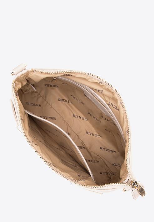 Women's crossbody bag with detachable pouch - pro eco line, light beige, 97-4Y-233-F, Photo 5