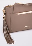 Women's crossbody bag with detachable pouch - pro eco line, beige, 97-4Y-233-4, Photo 6