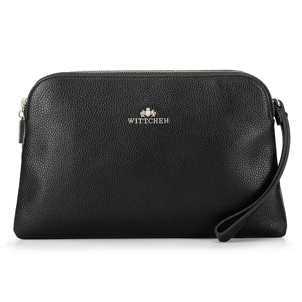 Dámska crossbody kabelka Wittchen s praktickým vzhľadom, Vyberte variant čierna