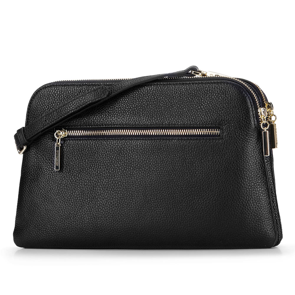 Dámska crossbody kabelka Wittchen s praktickým vzhľadom, Vyberte variant čierna