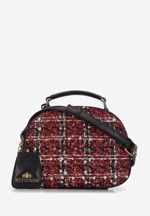 Handbag, black-red, 93-4E-316-X1, Photo 1