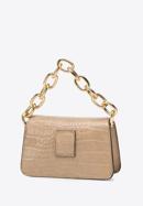 Faux leather mini handbag, beige, 95-4Y-766-4, Photo 2