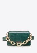 Faux leather mini handbag, green, 95-4Y-766-4, Photo 3