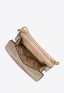 Faux leather mini handbag, beige, 95-4Y-766-1, Photo 5