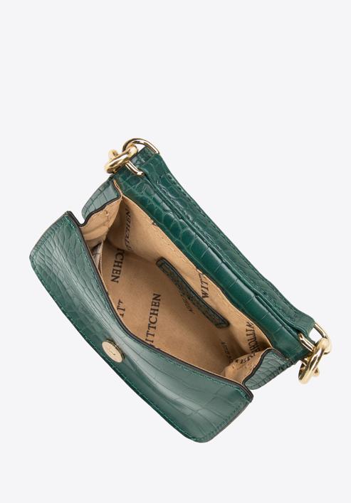 Faux leather mini handbag, green, 95-4Y-766-Z, Photo 5