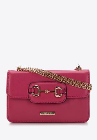 Women's mini chain clutch bag, pink, 97-4Y-760-P, Photo 1