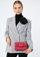 Women's mini chain clutch bag, pink, 97-4Y-760-P, Photo 15