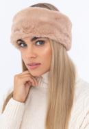 Women's faux fur headband, beige, 97-7F-200-1, Photo 16