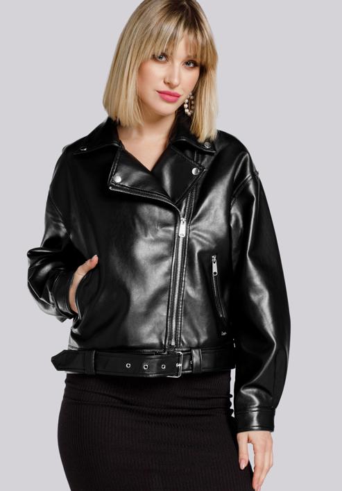 Jacket, black-silver, 94-9P-100-1G-M, Photo 1