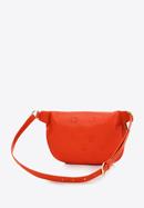 Women's monogram leather waist bag, red, 98-3E-600-P, Photo 2
