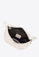 Women's leather waist bag, cream, 98-3E-620-1G, Photo 3