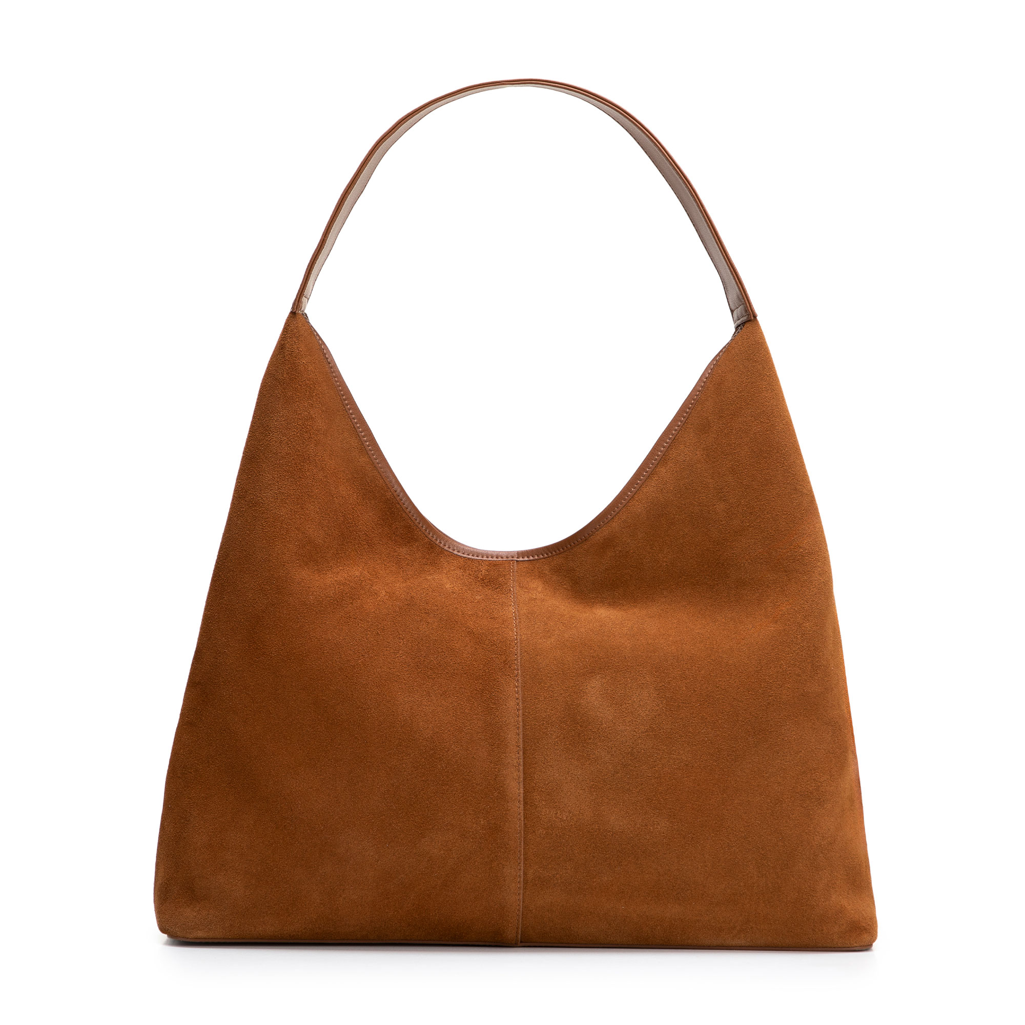Svetlohnedá dámska shopper kabelka Wittchen z prírodnej kože s elegantným vzhľadom, Vyberte variant svetlohnedá