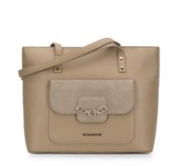 Handbag, beige, 95-4Y-413-9, Photo 1