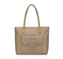 Handbag, beige, 95-4Y-413-9, Photo 1