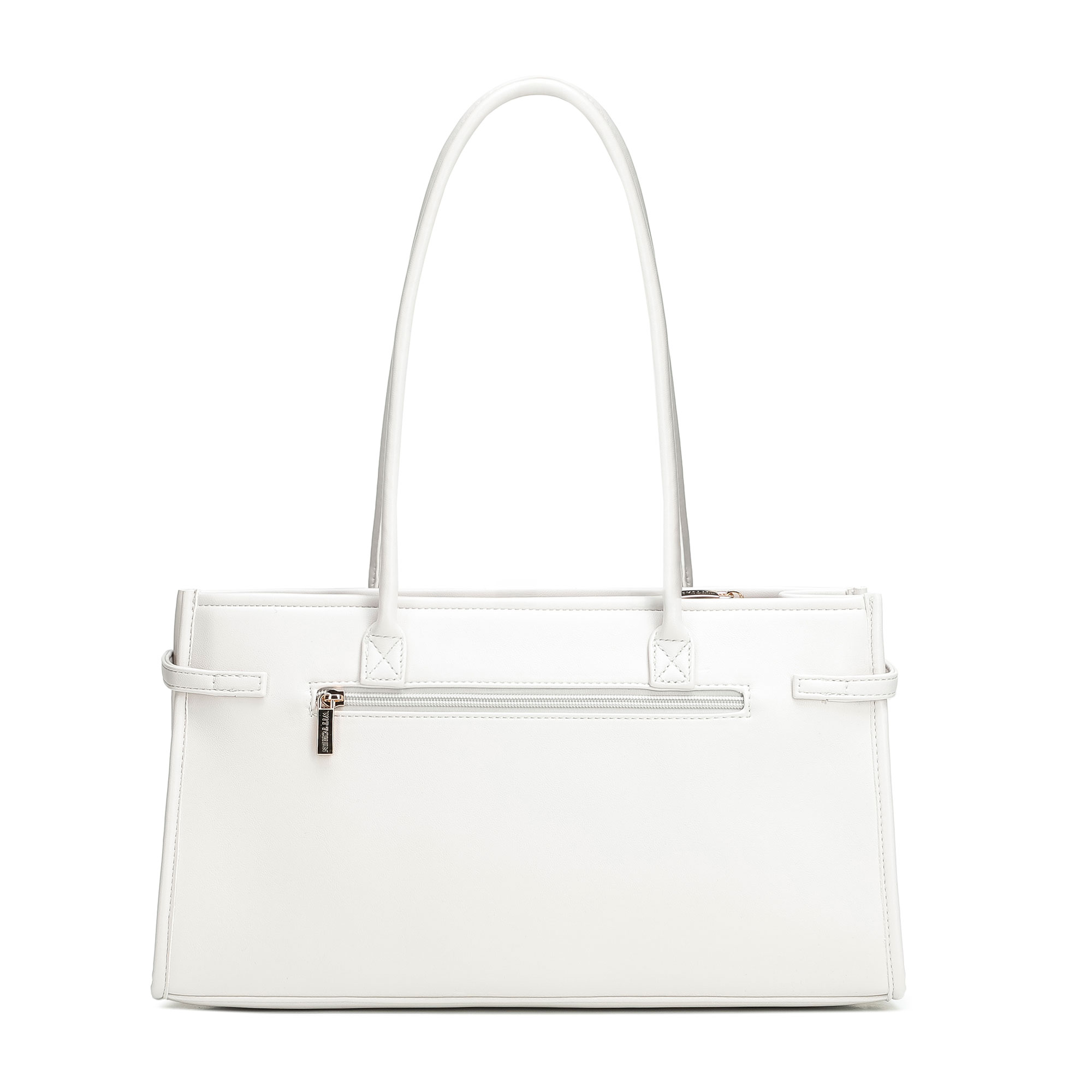 Smotanová dámska shopper kabelka Wittchen s elegantným vzhľadom, Vyberte variant lomená biela