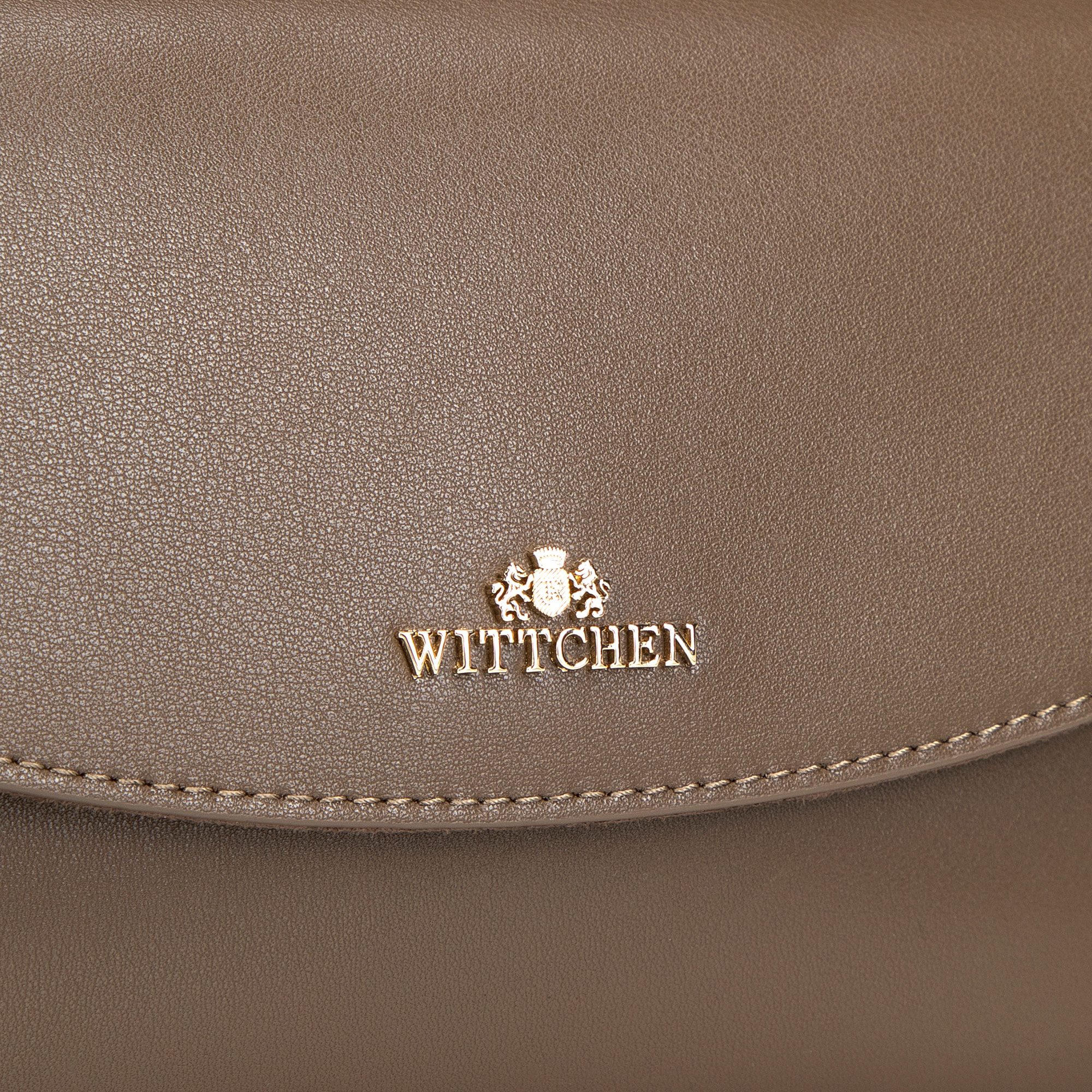Svetlohnedá dámska crossbody kabelka Wittchen z prírodnej kože, Vyberte variant svetlohnedá