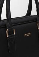 Handbag, black-gold, 94-4Y-623-5, Photo 4