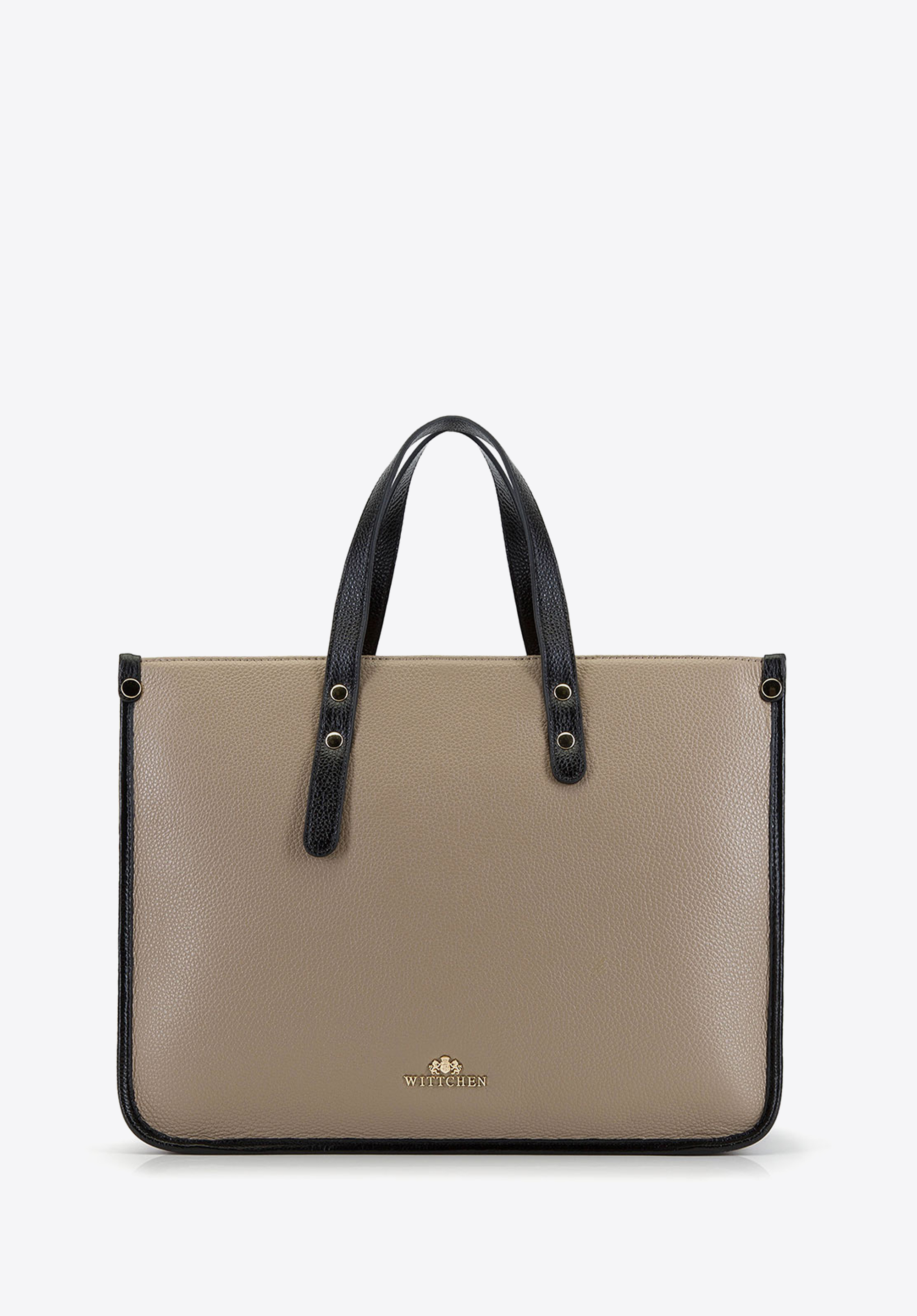 Classic laptop bag made from grain leather WITTCHEN 904E355