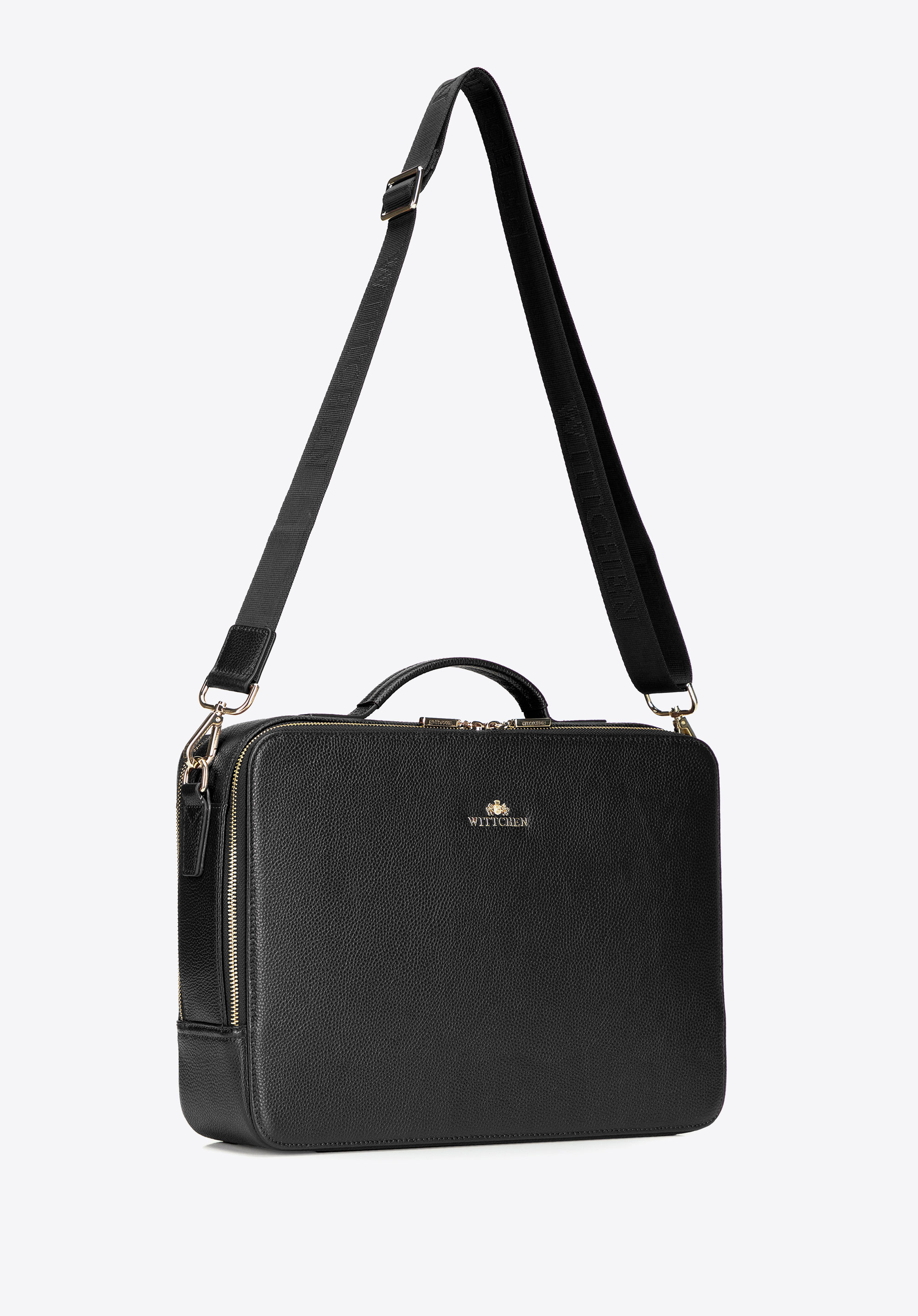 Damska torba na laptopa 15" dwukomorowa, czarny, 103-2E-617-1, Zdjęcie 1