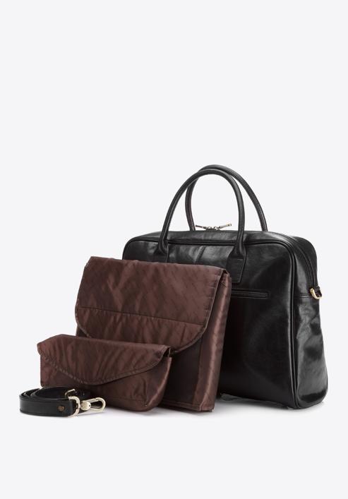 Shopper bag, black, 39-4-531-1, Photo 3