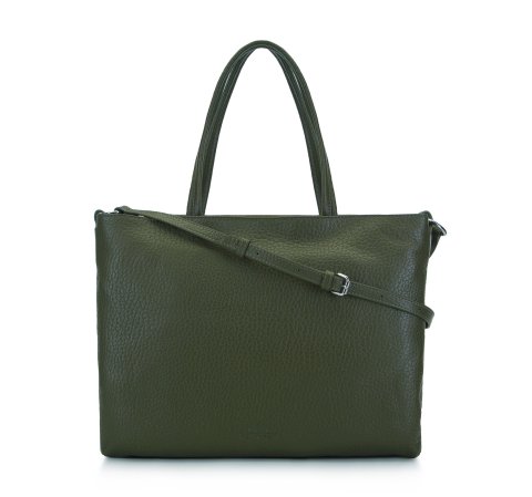 Жіноча сумка для ноутбука з зернистої шкіри 93-4E-204-Z