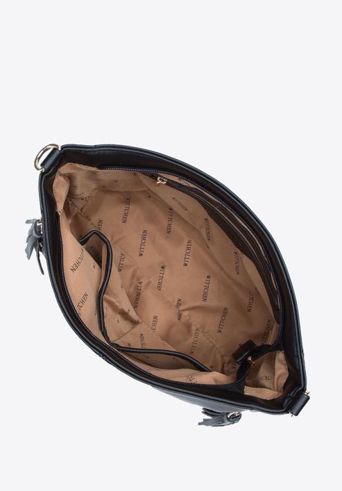 Women's handbag with boho tassel zip detail I WITTCHEN
