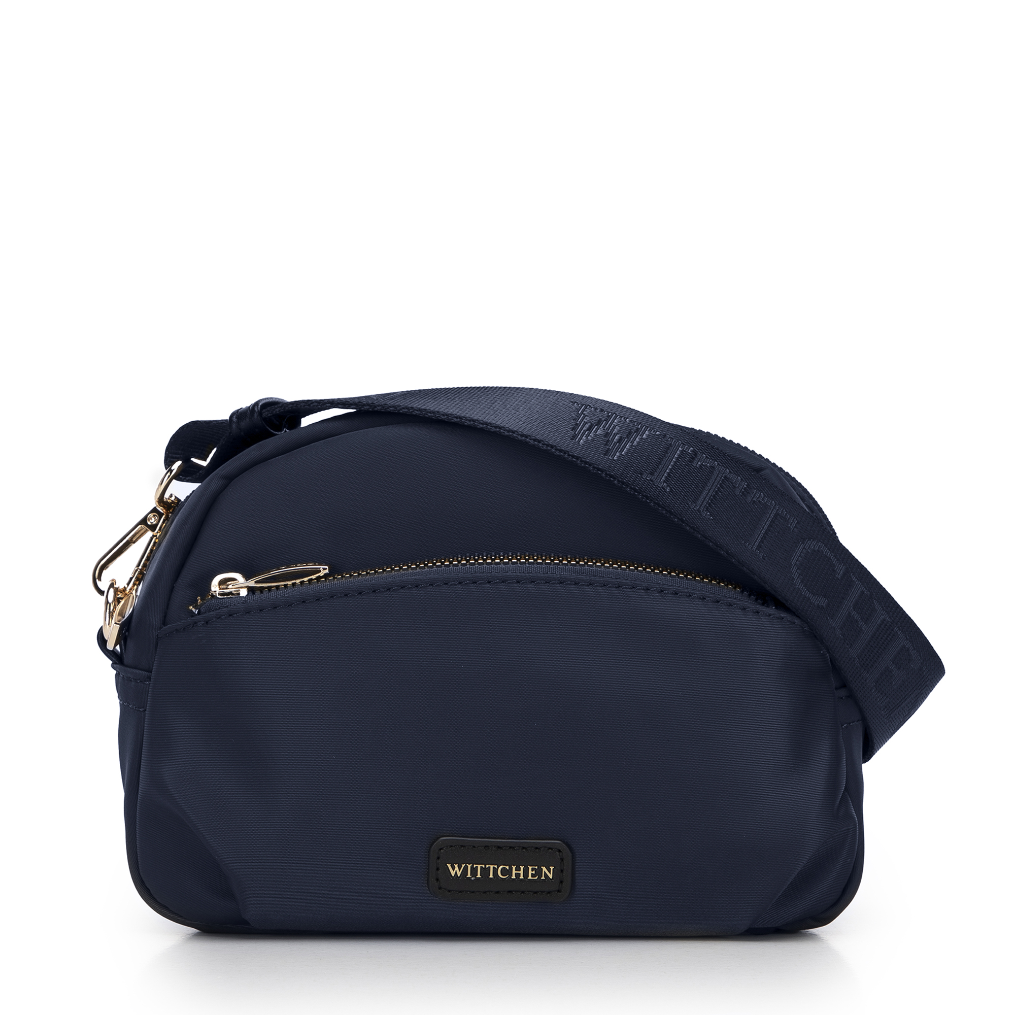 Dámska nylonová crossbody kabelka Wittchen, tmavomodrá 99-4Y-101-7