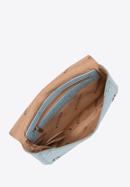 Damska torebka kopertowa 2 w 1 croco, jasny niebieski, 94-4Y-527-5, Zdjęcie 5