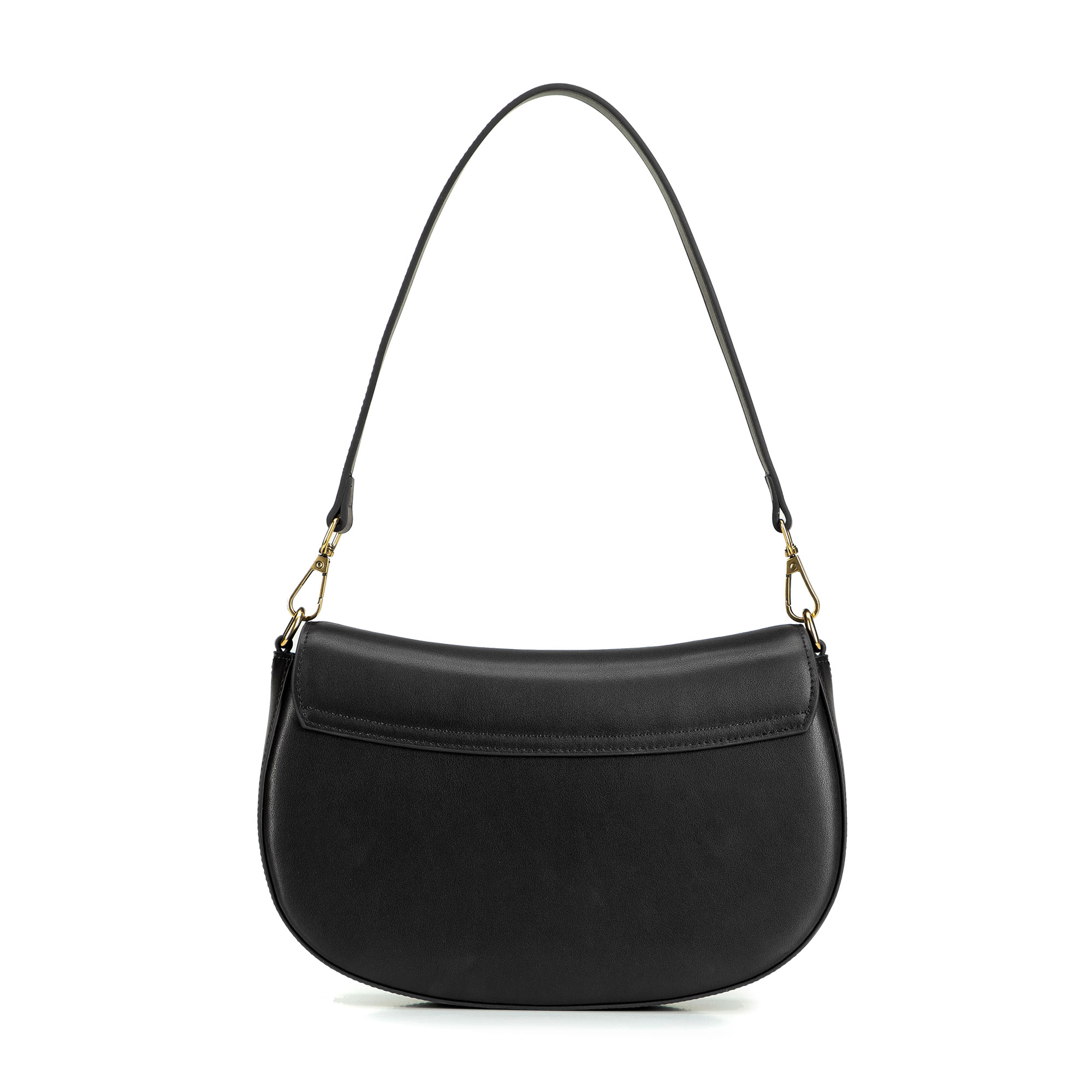 Čierna dámska crossbody kabelka Wittchen z prírodnej kože s jemným dizajnom, Vyberte variant čierna