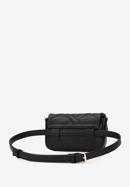 Women's quilted waist bag, black, 95-3Y-517-3, Photo 2