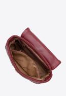 Women's quilted waist bag, burgundy, 95-3Y-517-3, Photo 3