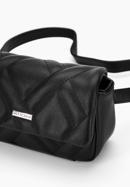 Women's quilted waist bag, black, 95-3Y-517-1, Photo 4