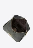 Damska torebka nerka skórzana prostokątna, czarno-złoty, 92-4E-655-0, Zdjęcie 3