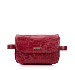 Жіноча сумка на пояс з екошкіри croco 95-3Y-533-3