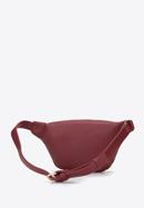 Quilted faux leather waist bag, dar red, 95-2Y-510-1, Photo 2