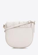 Women's quilted leather saddle bag, cream, 97-4E-012-P, Photo 2
