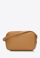 Women's leather woven handbag, light brown, 97-4E-023-3, Photo 2