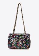 Sequin chain clutch strap bag, multicoloured, 98-4Y-023-1, Photo 3