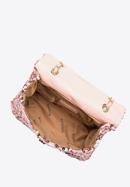 Sequin chain clutch strap bag, pink, 98-4Y-023-1G, Photo 4