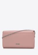 Women's decorative buckle clutch bag on chain, muted pink, 98-4Y-017-0, Photo 2