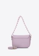 Small handbag with chain detail, light violet, 95-4Y-408-3, Photo 3