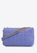 Leather quilted flap bag, light violet, 95-4E-653-Z, Photo 2