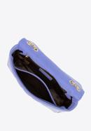 Damska torebka z pikowanej skóry podłużna, jasny fiolet, 95-4E-653-V, Zdjęcie 3