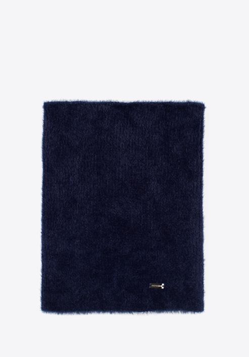 Women's soft knit winter set, navy blue, 97-SF-005-7, Photo 3