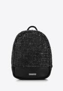 Rhinestone mini backpack purse, black, 98-4Y-022-P, Photo 1