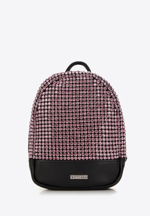Rhinestone mini backpack purse, pink, 98-4Y-022-1, Photo 1
