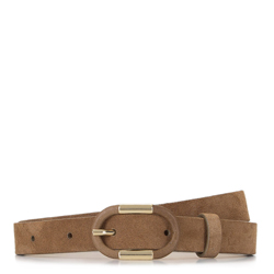 Skinny leather belt, brown, 92-8D-305-5Z-XL, Photo 1