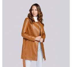 Women's coat, cognac, 93-9P-107-4-XL, Photo 1