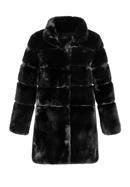 Women's faux fur coat, black, 97-9W-000-0-M, Photo 30