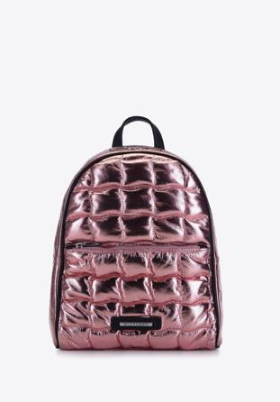 Quilted backpack, pink, 93-4Y-402-P, Photo 1